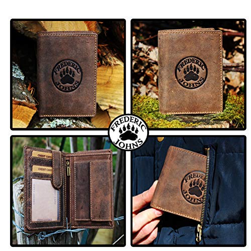 Portefeuille Homme Cuir Modèle Stone (Gros logo)