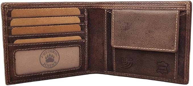 Portefeuile en cuir vintage modèle Naples