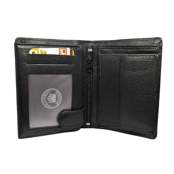 Portefeuille Cuir Modèle Vienne (Noir)