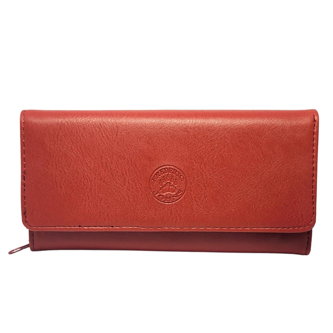 Grand porte monnaie euro (Rouge)