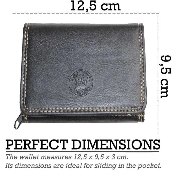 Petit porte monnaie euro (Noir)