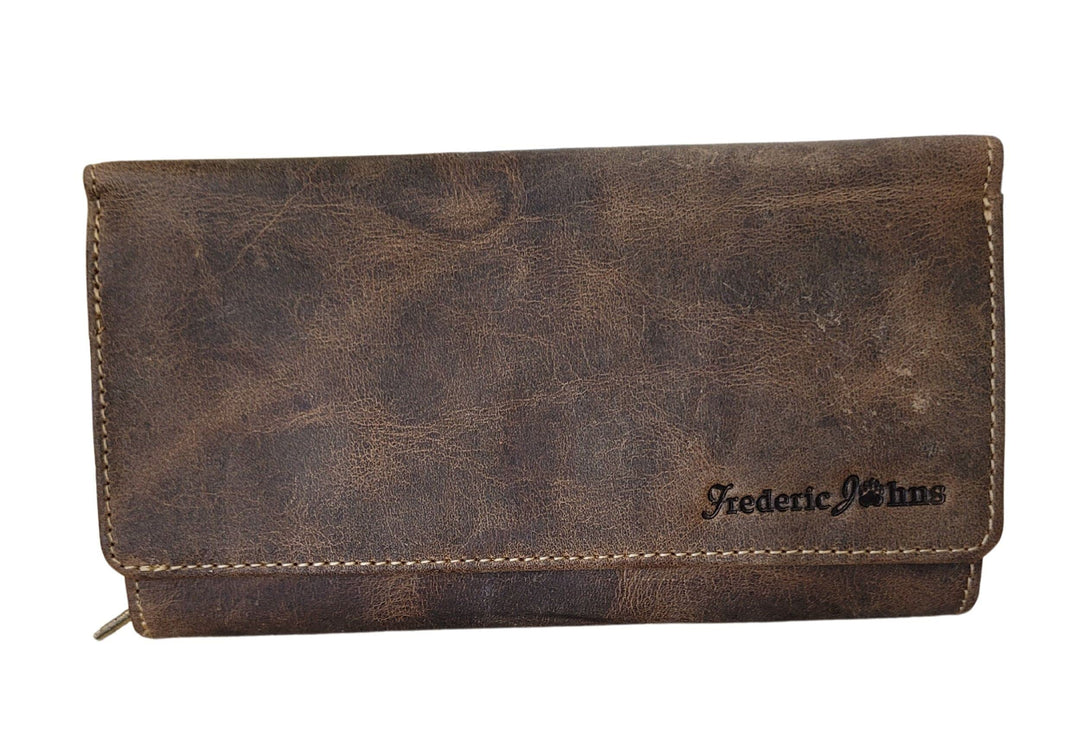 Grand Porte-Monnaie euro cuir (Vintage)
