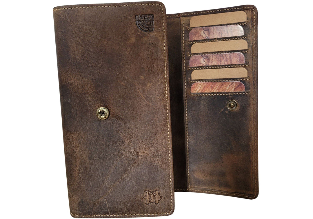 Grand Porte-Monnaie euro cuir (Vintage)