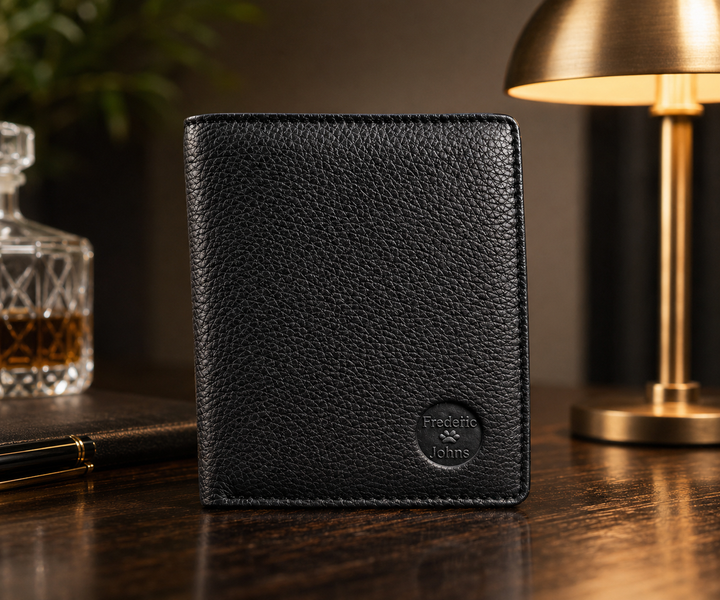 Portefeuille Cuir Modèle Vienne (Noir)