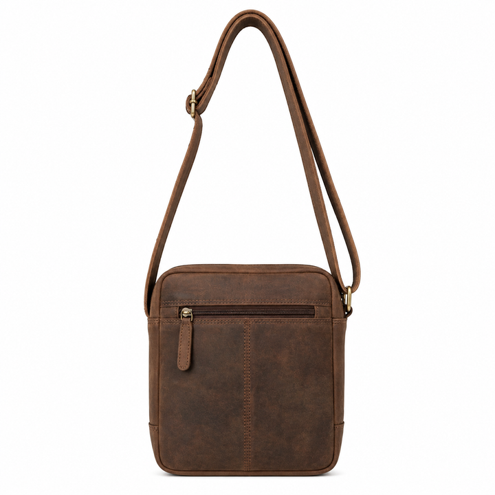 Sacoche Homme Cuir Modèle King (Brun)