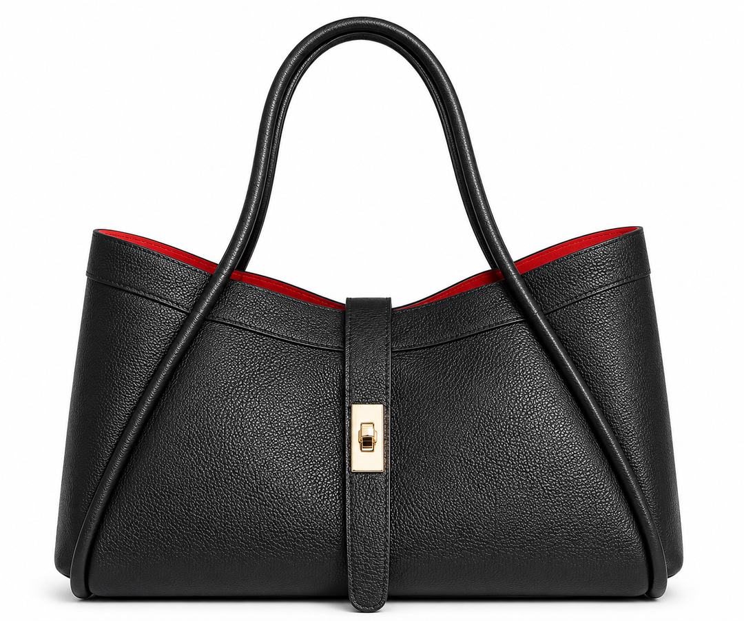 Grand sac à main en cuir d'Italie modèle Rosélia
