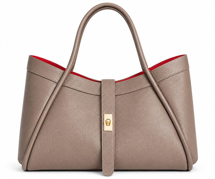 Grand sac à main en cuir d'Italie modèle Rosélia