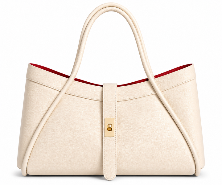 Grand sac à main en cuir d'Italie modèle Rosélia