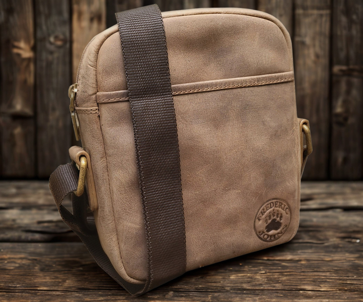 Sacoche Homme Cuir (Brun)