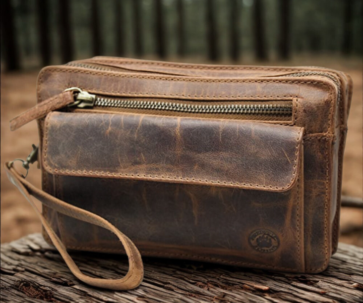 Sacoche vide poche cuir Modèle Sedona (Vintage)