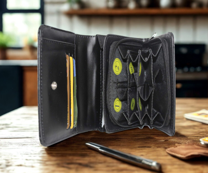 Petit porte monnaie euro (Noir)