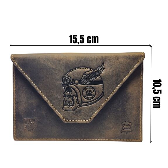 Porte Papier Enveloppe Modèle Porto (Marron)