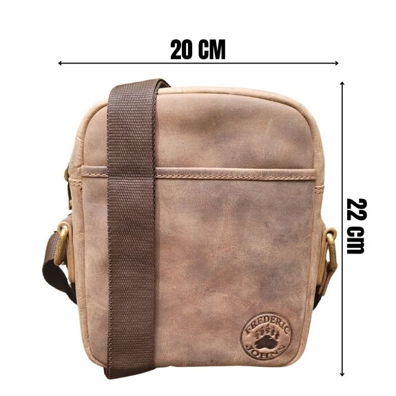 Sacoche Homme Cuir (Brun)