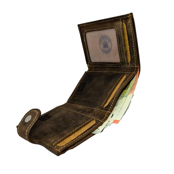 Porte carte en cuir véritable Modèle Pekin (Vintage)