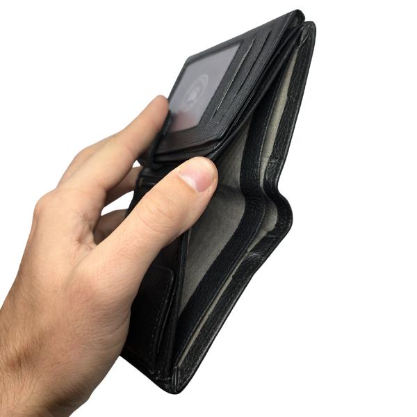 Portefeuille Cuir Modèle Vienne (Noir)
