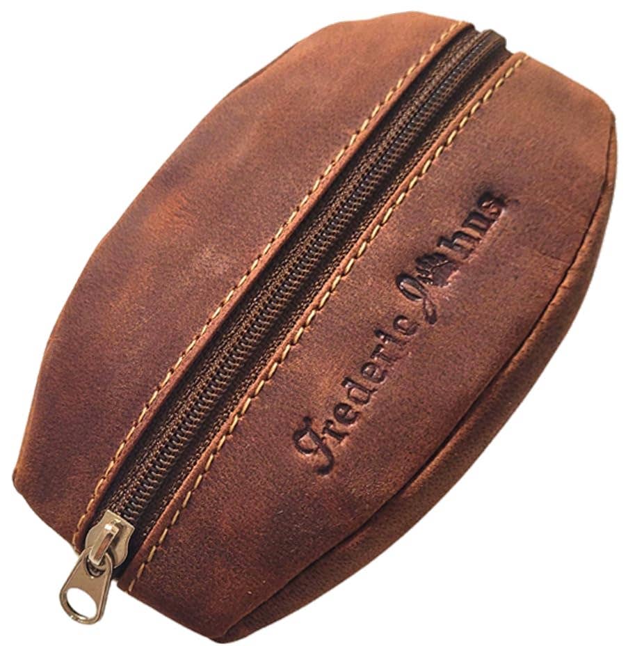 Porte monnaie Modèle Houston (Marron Vintage)