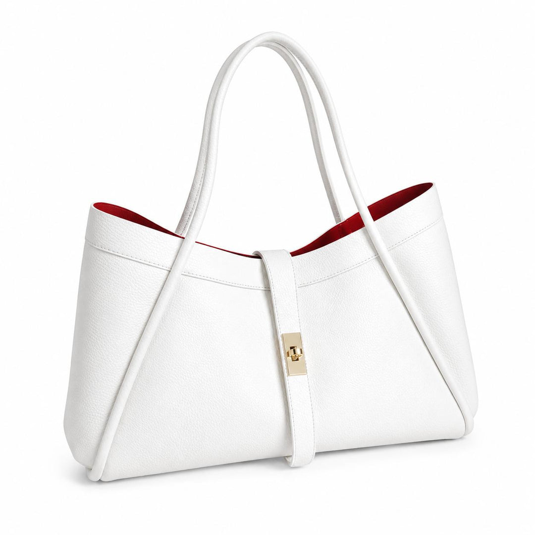 Grand sac à main en cuir d'Italie modèle Rosélia