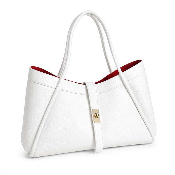 Grand sac à main en cuir d'Italie modèle Rosélia