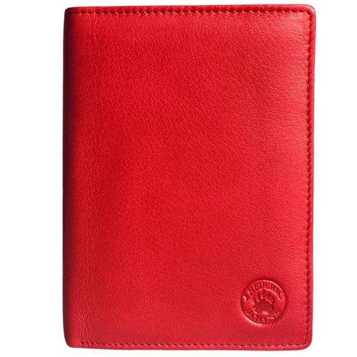 Portefeuille Homme Grand Classique - modèle World (Rouge)