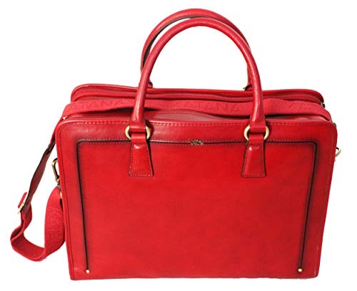 "Sac en cuir Format A4" (Noir)