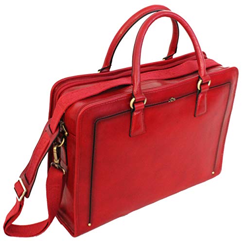 "Sac en cuir Format A4" (Noir)