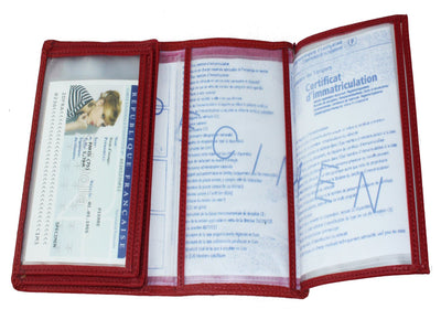 Porte papier voiture enveloppe (permis de conduire, carte grise,cartes –  Lilosac
