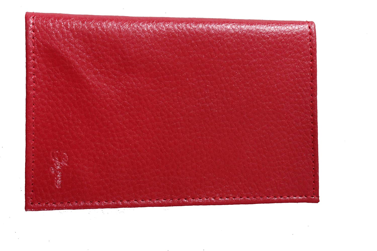 Etui carte grise, papiers voiture cuir 4 volets (rouge) – Lilosac